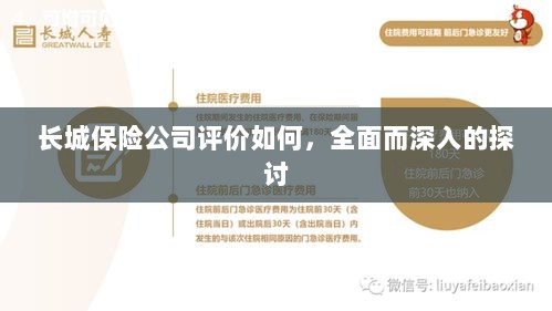 长城保险公司评价深度解析,全面探讨其表现与优势-图1 长城保险公司评价深度解析,全面探讨其表现与优势-图1