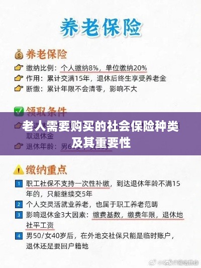 老人需购买的社会保险种类及其重要性概览-图1 老人需购买的社会保险种类及其重要性概览-图1