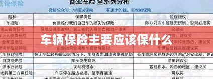车辆保险主要保障内容概览-图1 车辆保险主要保障内容概览-图1