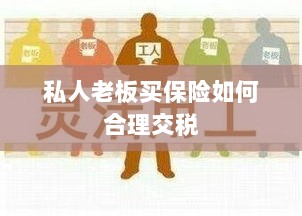 私人老板如何合理购买保险并交税指南-图1 私人老板如何合理购买保险并交税指南-图1