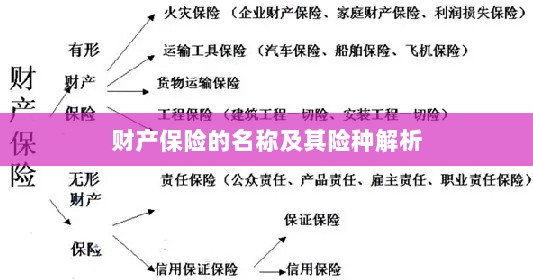财产保险名称及险种深度解析-图1 财产保险名称及险种深度解析-图1