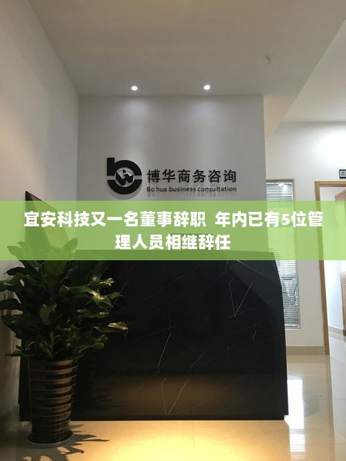 宜安科技年内第五位董事辞职，管理层相继离任-图1