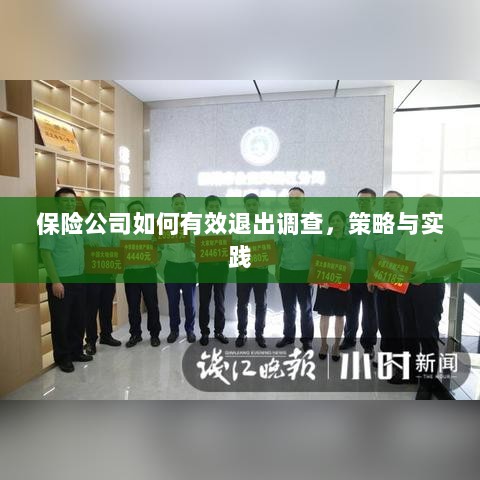 保险公司有效退出调查的策略与实践探讨-图1