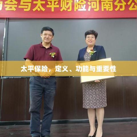 太平保险,定义、功能及其重要性解析-图1 太平保险,定义、功能及其重要性解析-图1