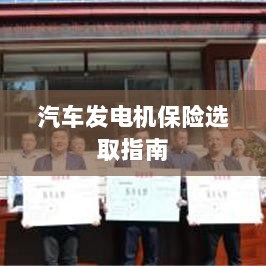 汽车发电机保险选购指南-图1