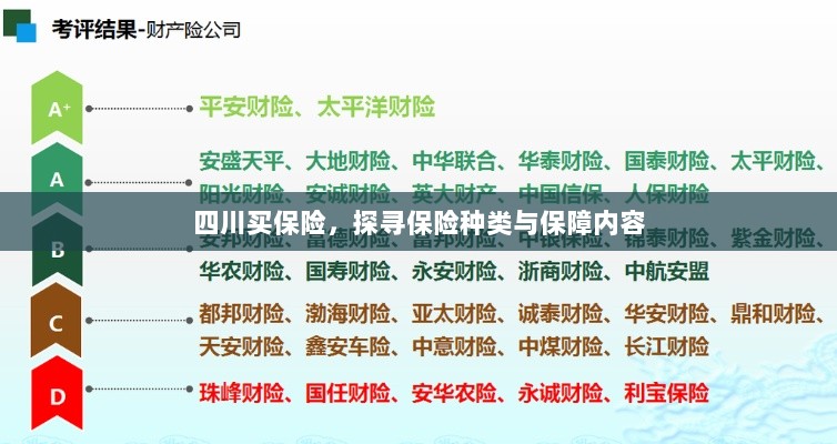 四川保险探秘,种类与保障内容全解析-图1 四川保险探秘,种类与保障内容全解析-图1