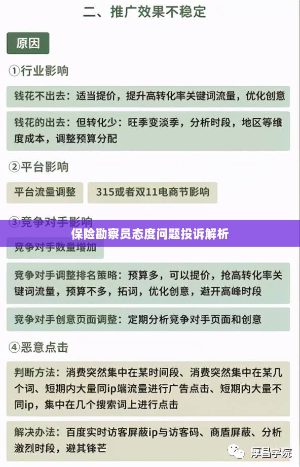 保险勘察员态度问题投诉深度解析-图1 保险勘察员态度问题投诉深度解析-图1