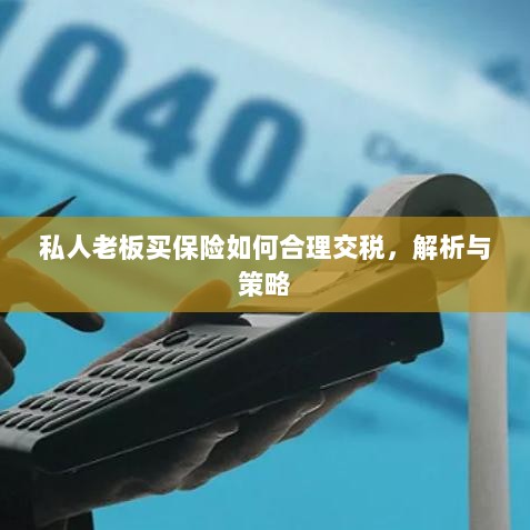 私人老板如何合理购买保险并交税,解析与策略指南-图1 私人老板如何合理购买保险并交税,解析与策略指南-图1