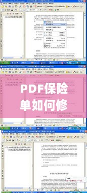 PDF保险单修改指南,步骤与注意事项全解析-图1 PDF保险单修改指南,步骤与注意事项全解析-图1