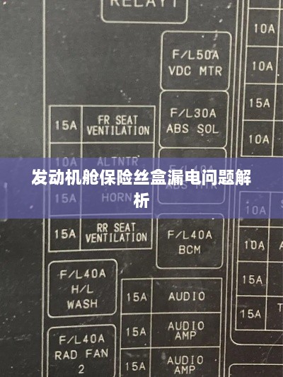 发动机舱保险丝盒漏电问题深度解析-图1