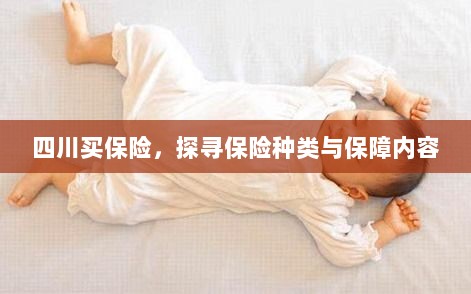 四川保险探秘,种类与保障内容全解析-图1 四川保险探秘,种类与保障内容全解析-图1
