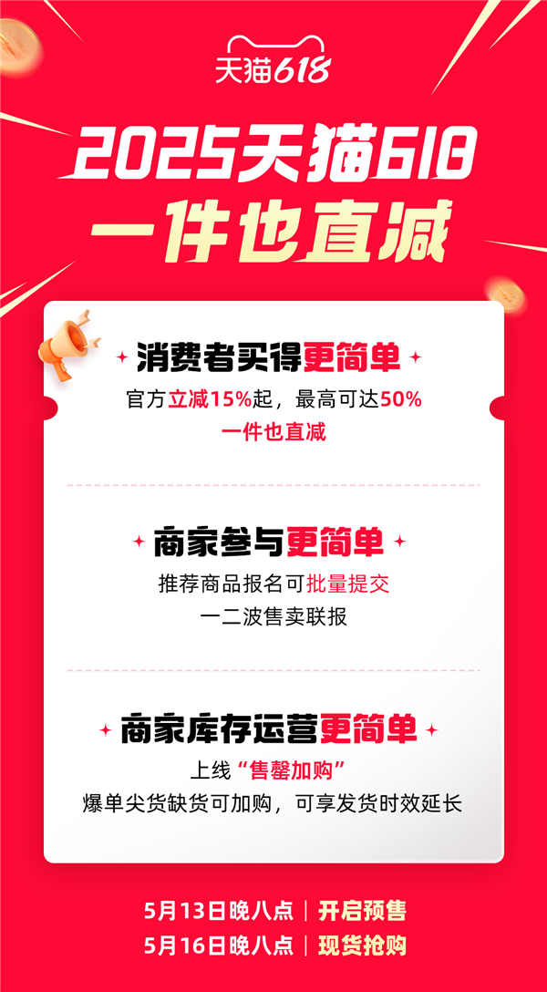 天猫618超级红包首发,最高立减达50%,最高金额达25888元,无门槛畅享优惠!-图3 天猫618超级红包首发,最高立减达50%,最高金额达25888元,无门槛畅享优惠!-图3