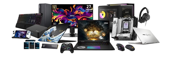 微星COMPUTEX 2025大秀，AI PC与QD-OLED显示器新品全线展示，火力全开-图17