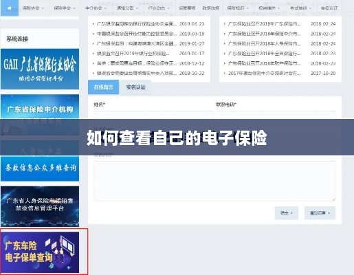 如何查看个人电子保险保单详情-图1 如何查看个人电子保险保单详情-图1