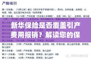 新华保险是否覆盖引产费用报销?关于保险权益的解读-图1 新华保险是否覆盖引产费用报销?关于保险权益的解读-图1