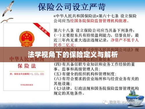法学视角下的保险定义与解析研究-图1