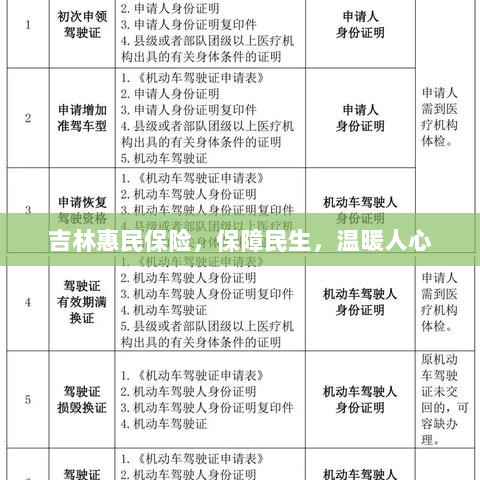 吉林惠民保险,守护民生,温情满人心-图1 吉林惠民保险,守护民生,温情满人心-图1