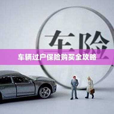 车辆过户保险购买指南,全攻略概览-图1 车辆过户保险购买指南,全攻略概览-图1