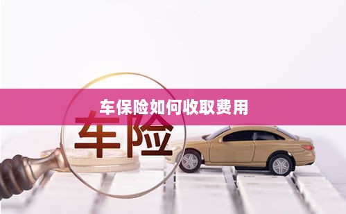 车保险费用收取详解-图1