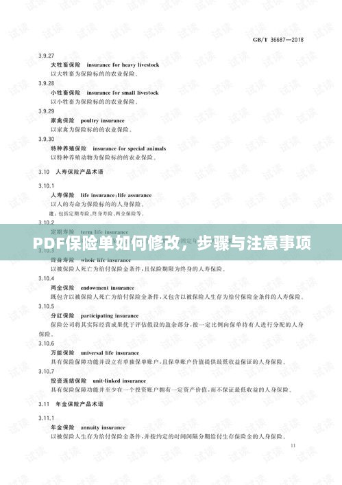 PDF保险单修改步骤及注意事项详解-图1