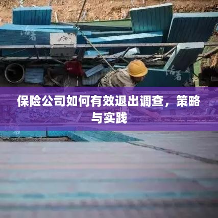 保险公司有效退出调查的策略与实践探讨-图1 保险公司有效退出调查的策略与实践探讨-图1