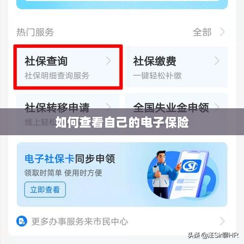 如何查看个人电子保险保单详情-图1