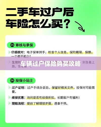 车辆过户保险购买指南-图1