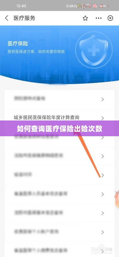 医疗保险出险次数查询攻略-图1 医疗保险出险次数查询攻略-图1