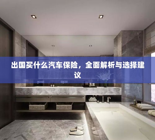 全面解析与选择建议,出国应购买哪些汽车保险?-图1 全面解析与选择建议,出国应购买哪些汽车保险?-图1