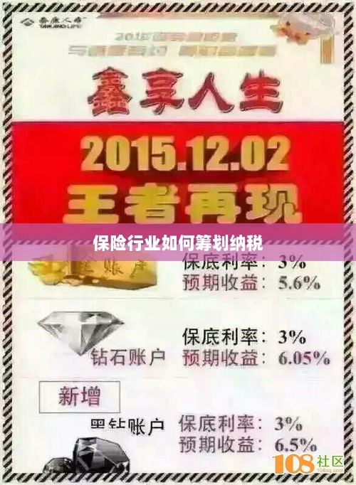 保险行业的纳税筹划策略与方案解析-图1