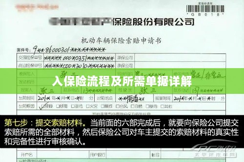 保险投保流程与所需单据全面解析-图1