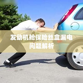 发动机舱保险丝盒漏电问题深度解析-图1 发动机舱保险丝盒漏电问题深度解析-图1