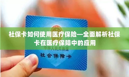 社保卡在医疗保障中的应用详解,如何使用医疗保险功能?-图1 社保卡在医疗保障中的应用详解,如何使用医疗保险功能?-图1