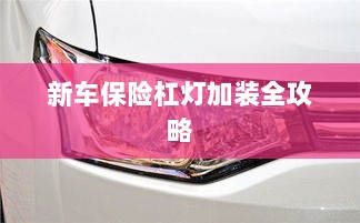 新车保险杠灯加装详解指南-图1 新车保险杠灯加装详解指南-图1
