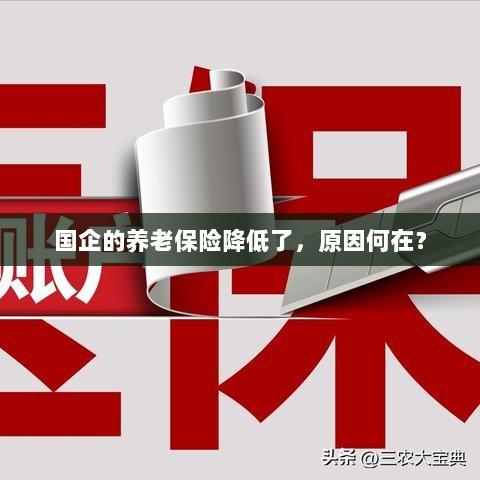 国企养老保险降低的原因探究-图1 国企养老保险降低的原因探究-图1