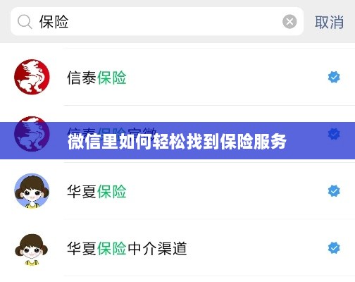 微信内轻松获取保险服务指南-图1