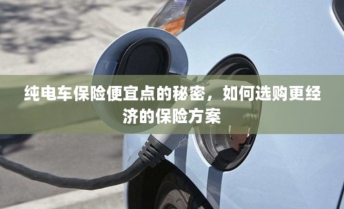 纯电车保险更经济,省钱方案揭秘与选购策略-图1 纯电车保险更经济,省钱方案揭秘与选购策略-图1