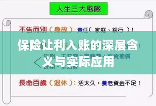 保险让利入账，深层解读与应用探讨-图1