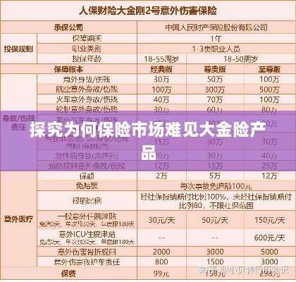 大金险产品在保险市场的稀缺原因探究-图1