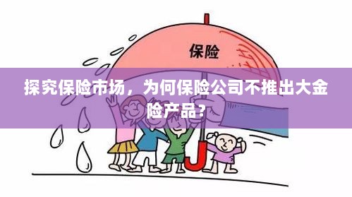 探究保险市场，保险公司为何不推出大金险产品？-图1