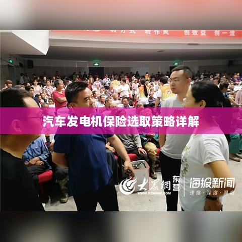 汽车发电机保险选取策略详解指南-图1 汽车发电机保险选取策略详解指南-图1