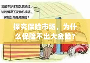 探究保险市场，为何缺乏大额保险金险种？-图1