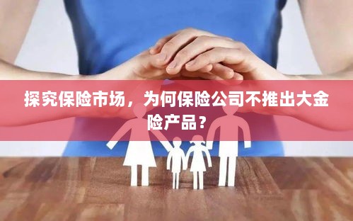 探究保险市场,保险公司为何不推出大金险产品?-图1 探究保险市场,保险公司为何不推出大金险产品?-图1