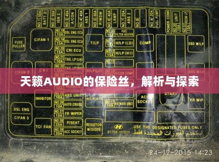 天籁AUDIO保险丝解析与探索-图1
