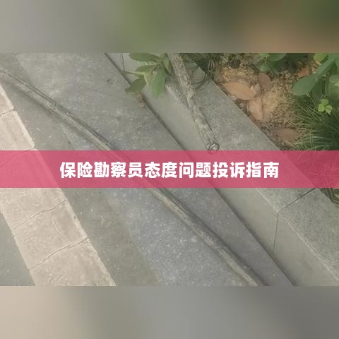 保险勘察员态度问题投诉解决指南-图1