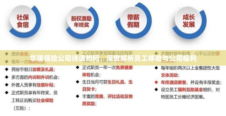 华瑞保险公司员工待遇与福利深度解析-图1