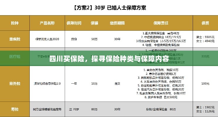四川保险探秘,种类与保障内容全解析-图1 四川保险探秘,种类与保障内容全解析-图1