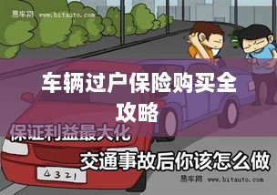 车辆过户保险购买指南，全攻略概览-图1