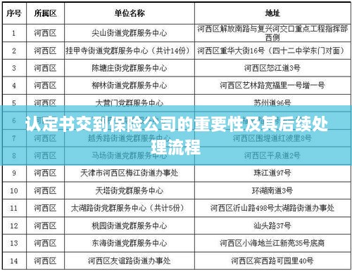 认定书对保险公司的重要性及后续处理流程详解-图1 认定书对保险公司的重要性及后续处理流程详解-图1