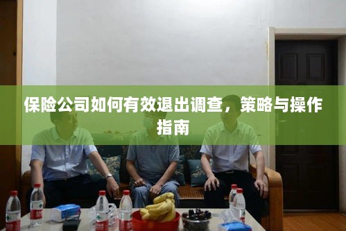 保险公司调查退出策略与操作指南,有效方法与步骤-图1 保险公司调查退出策略与操作指南,有效方法与步骤-图1